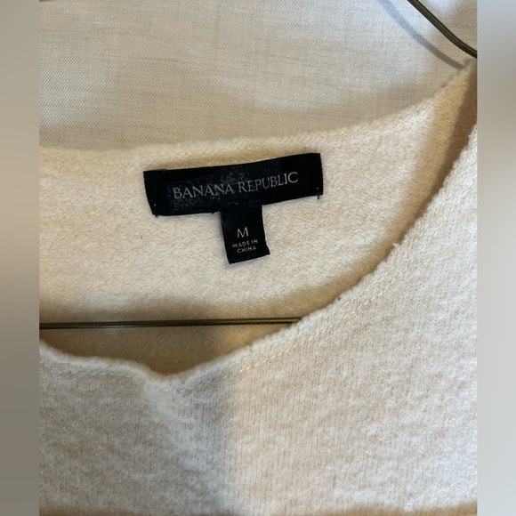 Sold EUC Banana Republic Merino Wool Short Sleeve Sweater Medium - Picture 5 of 7